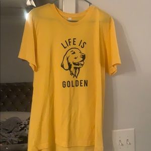 Golden retriever shirt size l